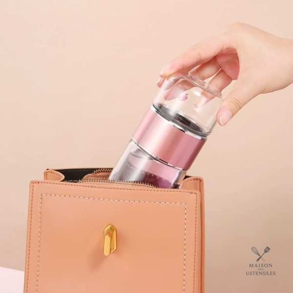 Infuseur à thé design en verre double paroi