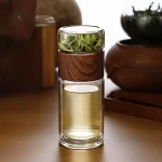 Infuseur en verre design pour amateurs de thé