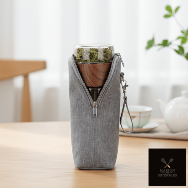 Infuseur à thé en verre pour une expérience aromatique