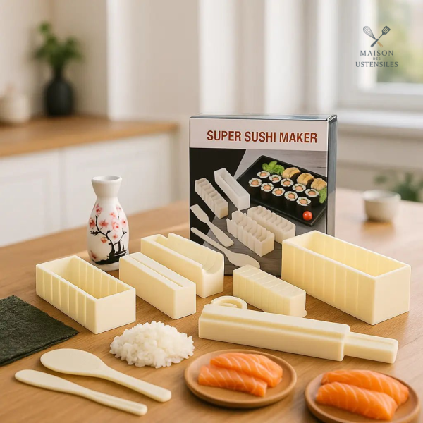 Kit Sushi maison facile à utiliser pour préparer des sushis