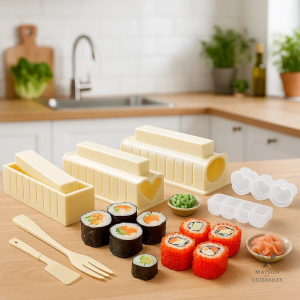 Matériel pour faire des sushis à domicile en toute simplicité
