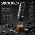 Café expresso à emporter partout