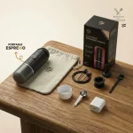 Pratique machine à café pour baristas en déplacement