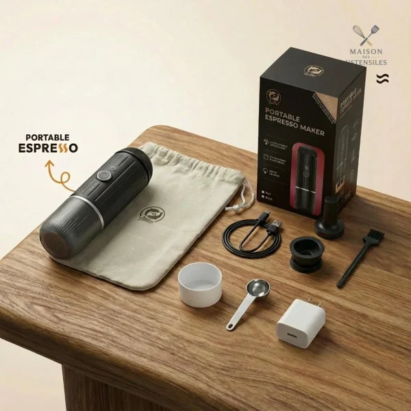 Pratique machine à café pour baristas en déplacement