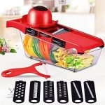 Mandoline Cuisine 6 en 1 pour une découpe précise