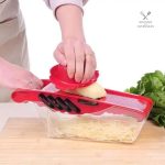 Ustensile de cuisine 6 en 1 pour des découpes variées
