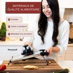 Mandoline polyvalente pour toutes vos préparations culinaires