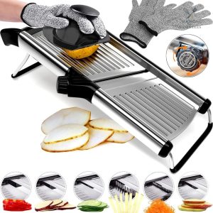 Mandoline de cuisine pour trancher fruits et légumes