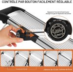 Accessoire de cuisine pour tranchage facile et rapide