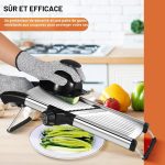 Mandoline compacte pour un rangement facile