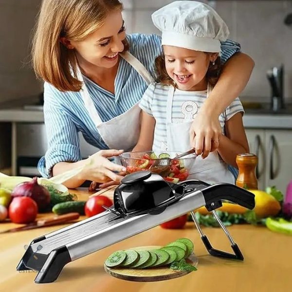 Mandoline cuisine pour découper fruits et légumes rapidement