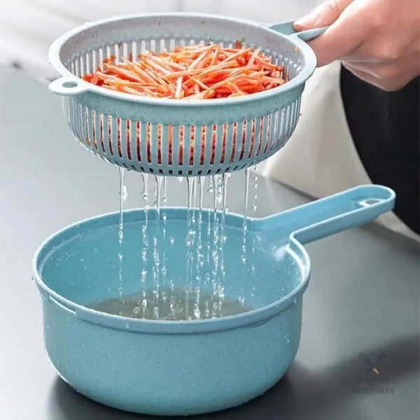 Mandoline multifonction pour coupes variées en cuisine