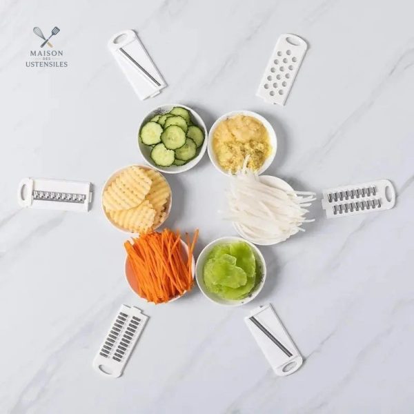 Équipement de cuisine pour tranchage et découpe facile