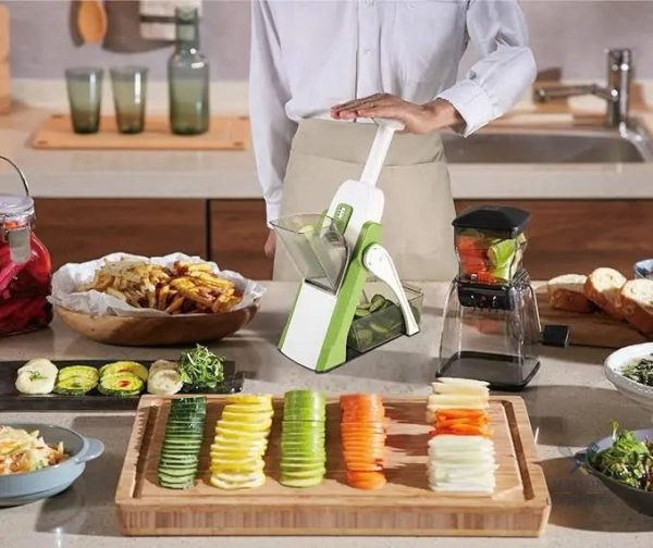 Mandoline Multifonction SafeCut pour une cuisine pratique