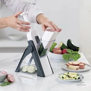 Outil de cuisine SafeCut pour trancher facilement les légumes