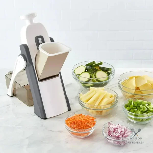 Mandoline sécurisée pour une utilisation en toute tranquillité