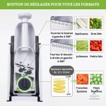 Ustensile de cuisine multifonction pour trancher en toute sécurité