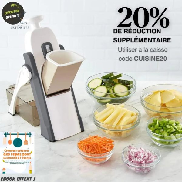 Couteau à légumes SafeCut pour une découpe efficace