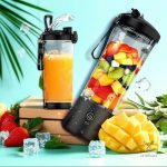 Mini blender rechargeable USB compact et portable