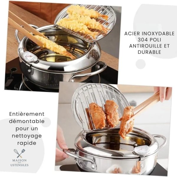Friteuse FRYMINI au design compact pour un usage facile