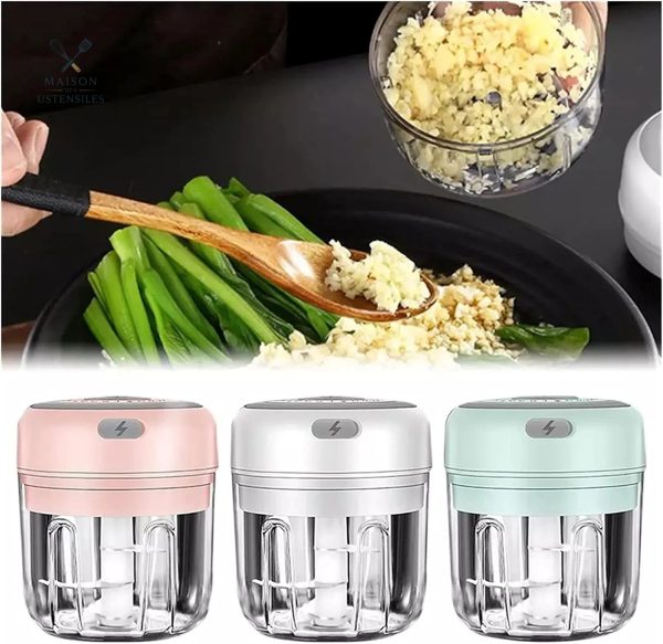 Mini hachoir électrique pour les passionnés de cuisine