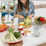 Hachoir compact pour les préparations culinaires
