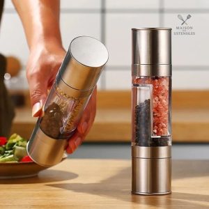 Moulin à poivre réglable pour cuisine moderne