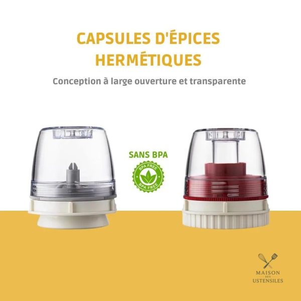 FinaMill, le moulin à poivre pour saveurs intenses