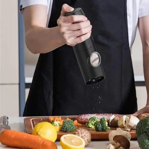Moulin à poivre électrique pour assaisonnement facile