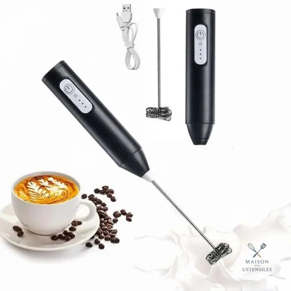 mousseur-a-lait-sans-fil-rechargeable-1 Mousseur à lait électrique sans fil pour boissons crémeuses