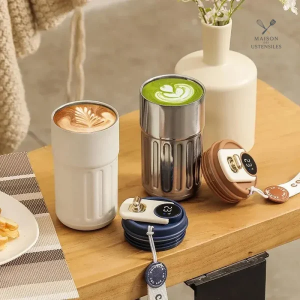 Mug isotherme 420 ml, cadeau idéal pour la cuisine