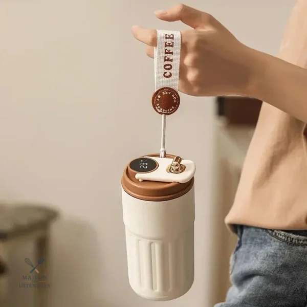 Mug en inox 420 ml, cadeau pour les passionnés de cuisine