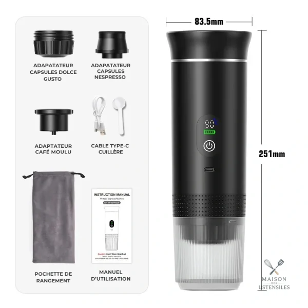 Accessoire essentiel pour les passionnés de café