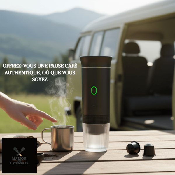 Solution pratique pour un café en déplacement