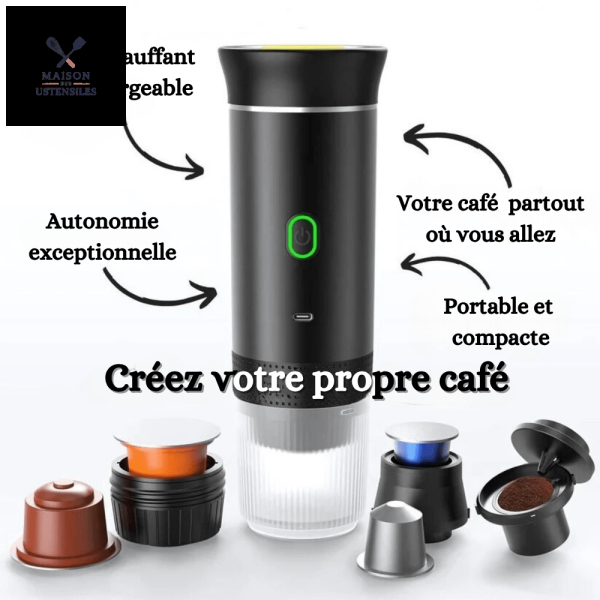 Café portable pour les aventuriers