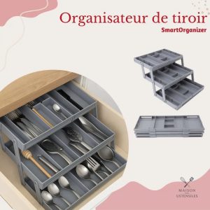 Organisateur de tiroir multi-niveaux SmartOrganizer