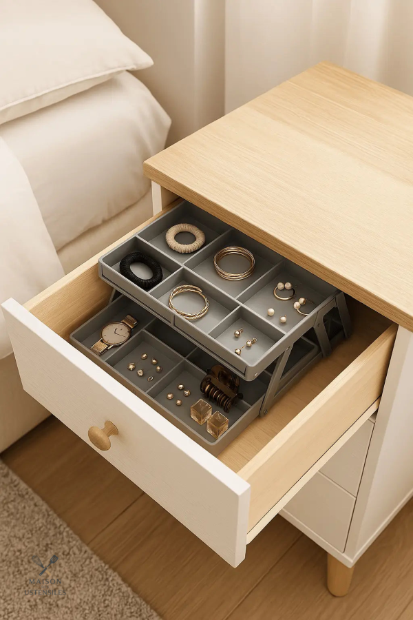 Organisateur de cuisine multi-niveaux pour ustensiles