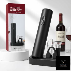 Ouvre bouteille électrique rechargeable en cuisine
