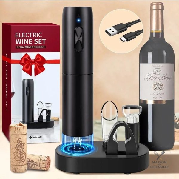 Ouvre-bouteille rechargeable pour soirées conviviales