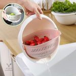 Essoreuse à salade KitchenEase, conçu pour un usage sans éclaboussures