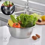 Passoire en inox ChefPro pour essorer les salades