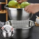 Passoire inox durable pour un essorage efficace