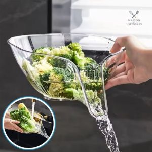 Accessoire de cuisine : passoire pour égoutter les légumes