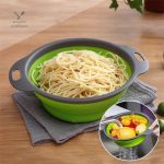 Passoire pliable pour un usage facile en cuisine