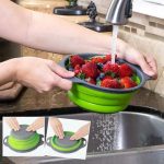 Accessoire de cuisine : passoire pliable KitchenEco