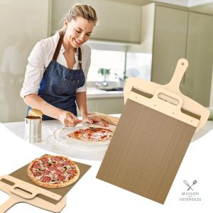 Outil barbecue pour servir des pizzas facilement