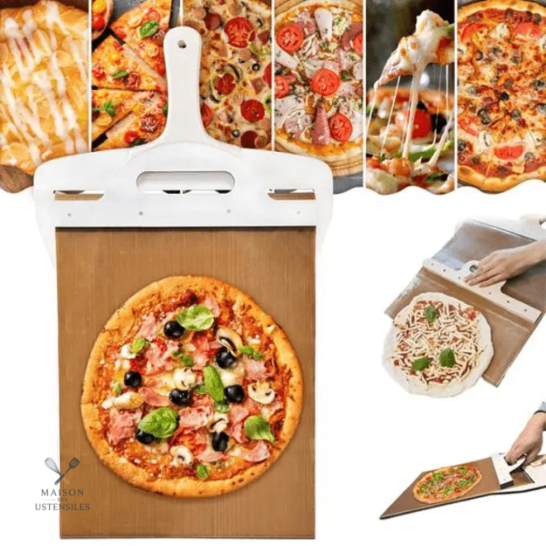 Pelle à pizza pratique pour cuisson au four