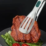 Pince de barbecue, inox durable et silicone