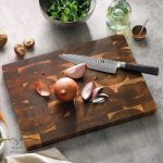 Planche à découper en bois, idéale pour les chefs