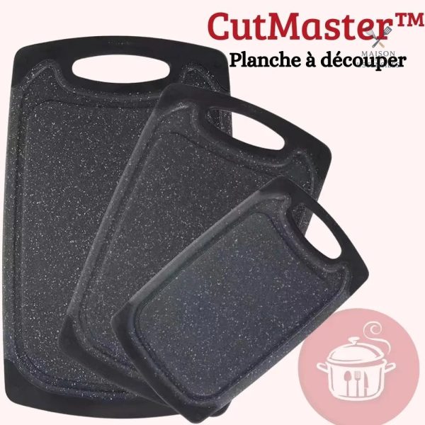 Planche à découper CutMaster idéale pour les chefs à domicile